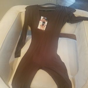 Naked wardrobe short bodysuit